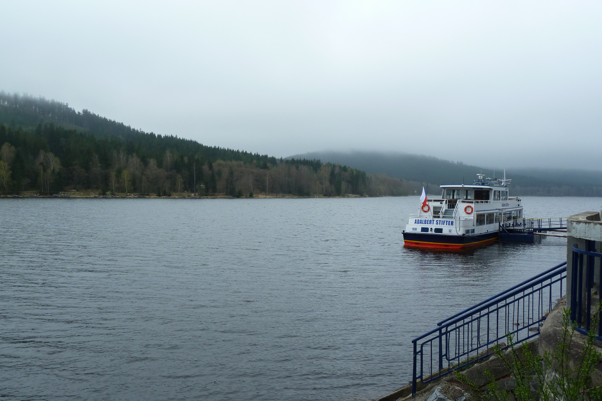 Stausee Lipno – Schiff Adalbert Stifter
